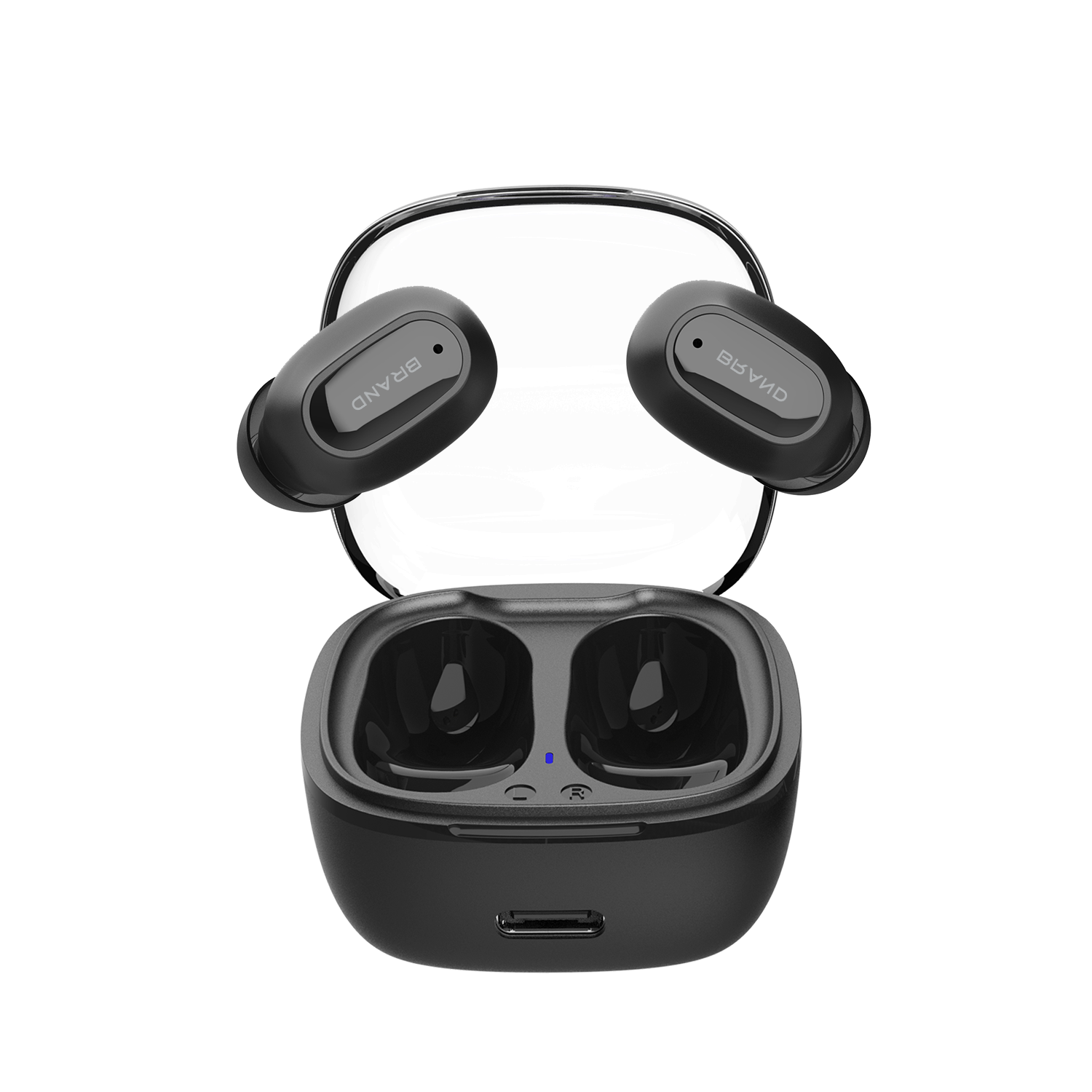 Dual Mic TWS Earphones In-ear Elegant design Bluetooth 5.4 8mm